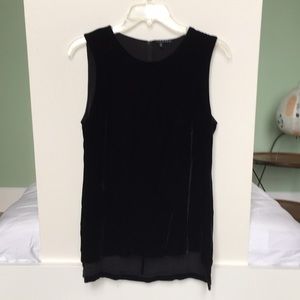 Theory velvet top.